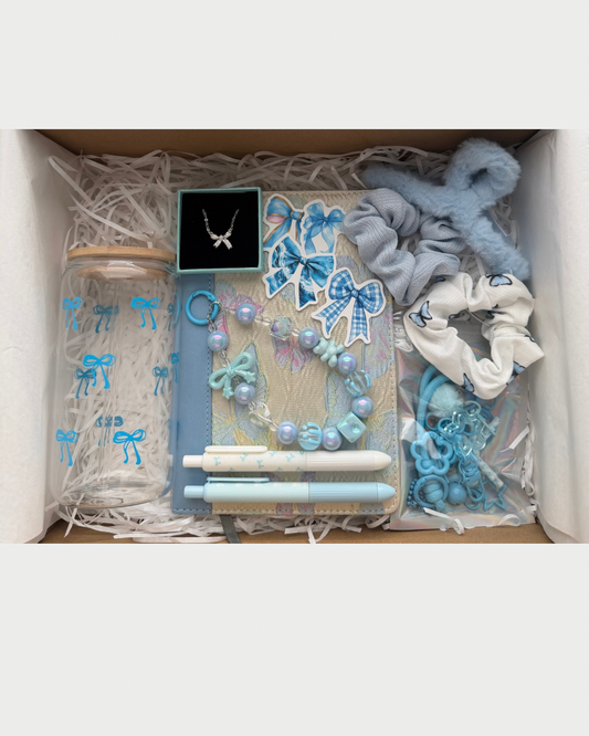 Blue Bow Box