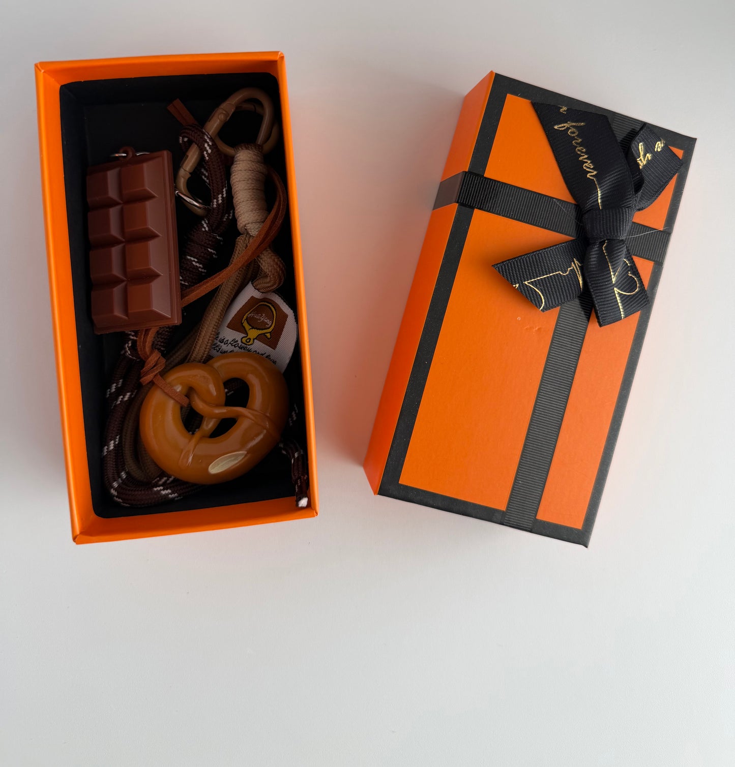 Chocolate & Pastry Charm Keychain