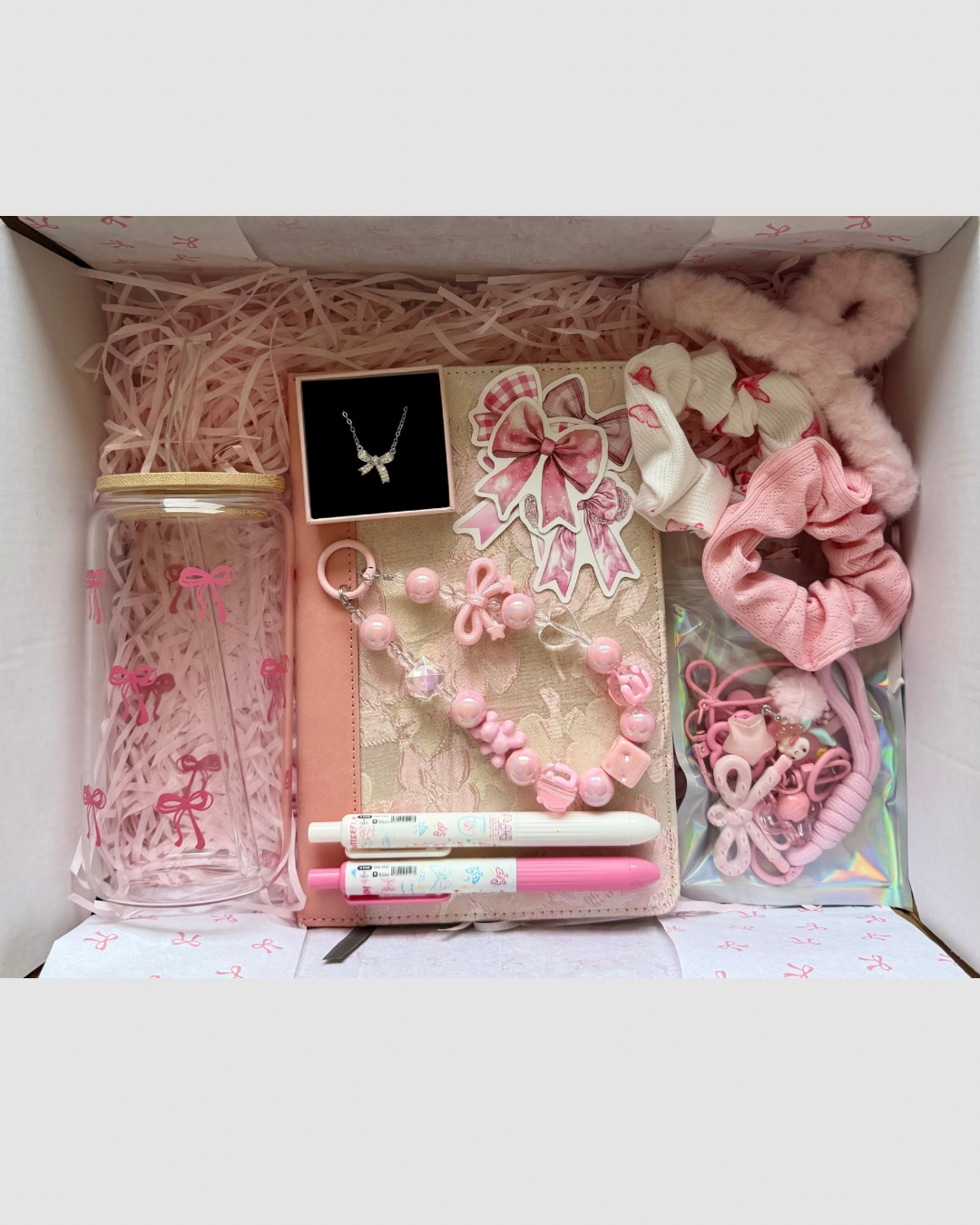 Pink Bow Box