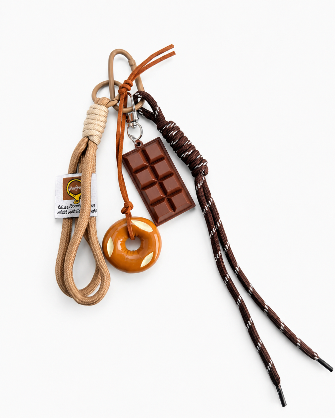 Chocolate & Pastry Charm Keychain