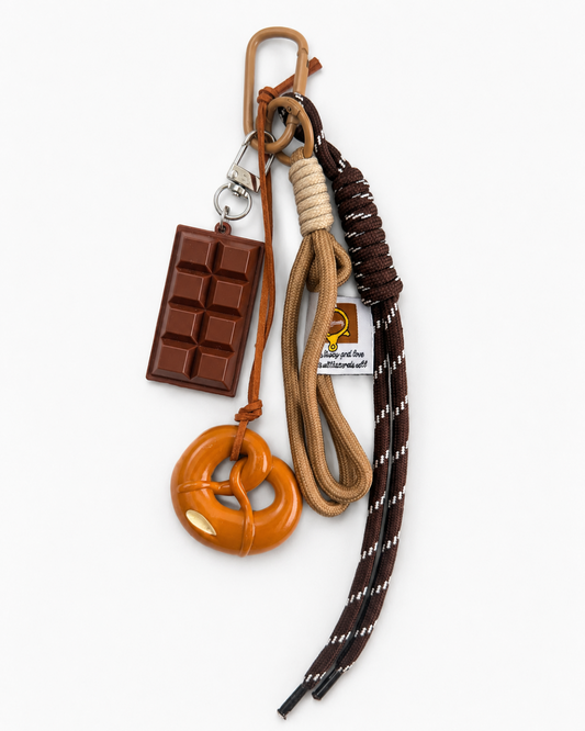 Chocolate & Pastry Charm Keychain
