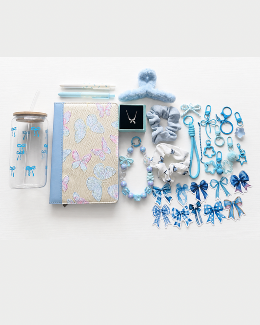 Blue Bow Box